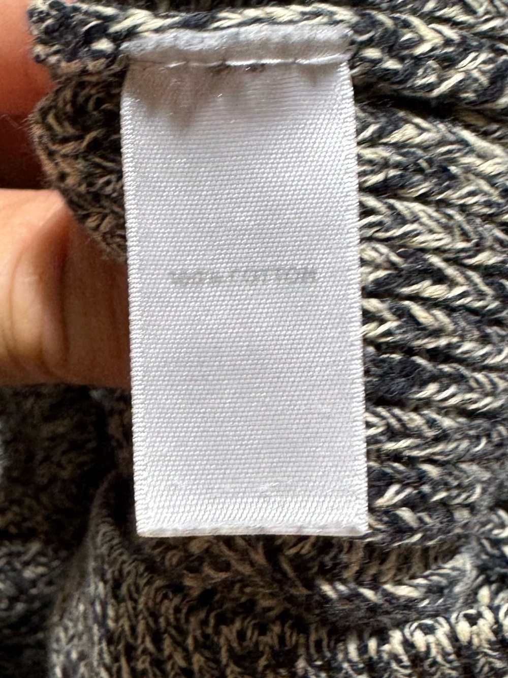 Rubbish‎ Sweater Womens Small Gray Long Sleeve Knit Cotton Pullover Casual Top - Picture 6 of 13